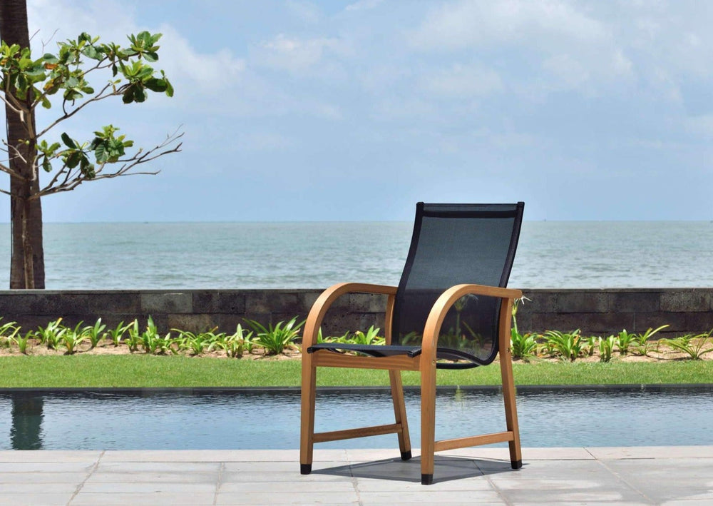 Manhattan Black Armchair - 4 Piece by LifestyleGarden US - main product image for Resin Society