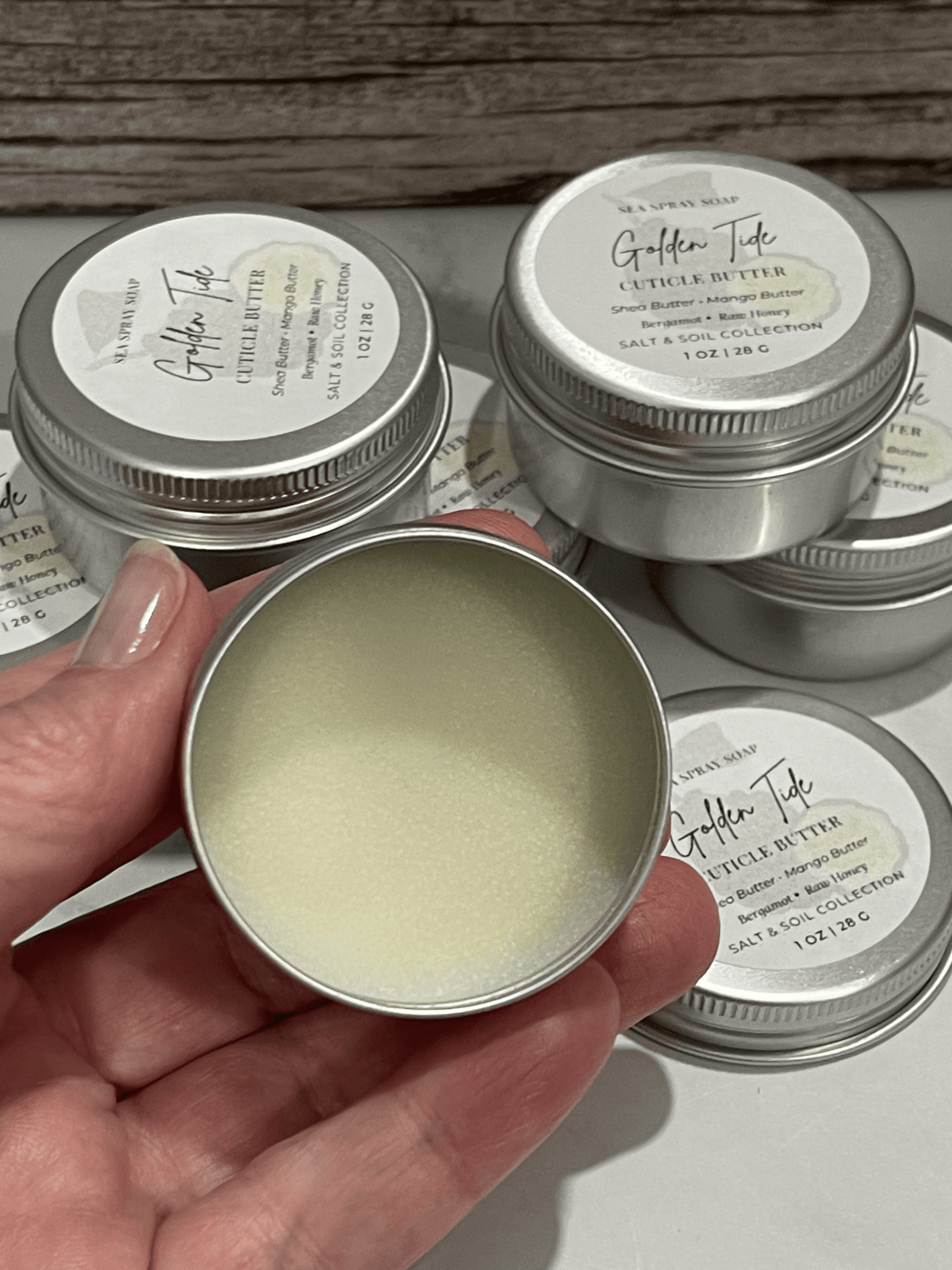 Sea Spray Soap Golden Tide Cuticle Butter