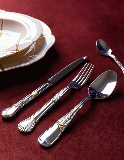Kintsugi Cutlery detail image - Resin Society
