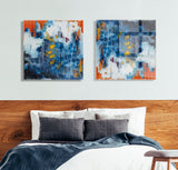 Summer Sky Floating Acrylic Art by kateandlaurel - product image 7 for Resin Society