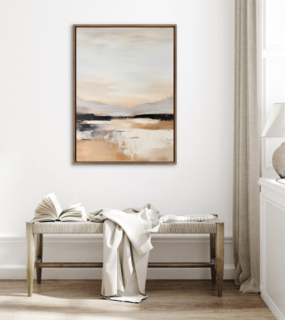 Sylvie Peaceful Landscape III Framed Canvas by Amy Lighthall
