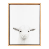Sylvie Baby Goat Framed Canvas by Simon Te Tai by kateandlaurel - product image 14 for Resin Society