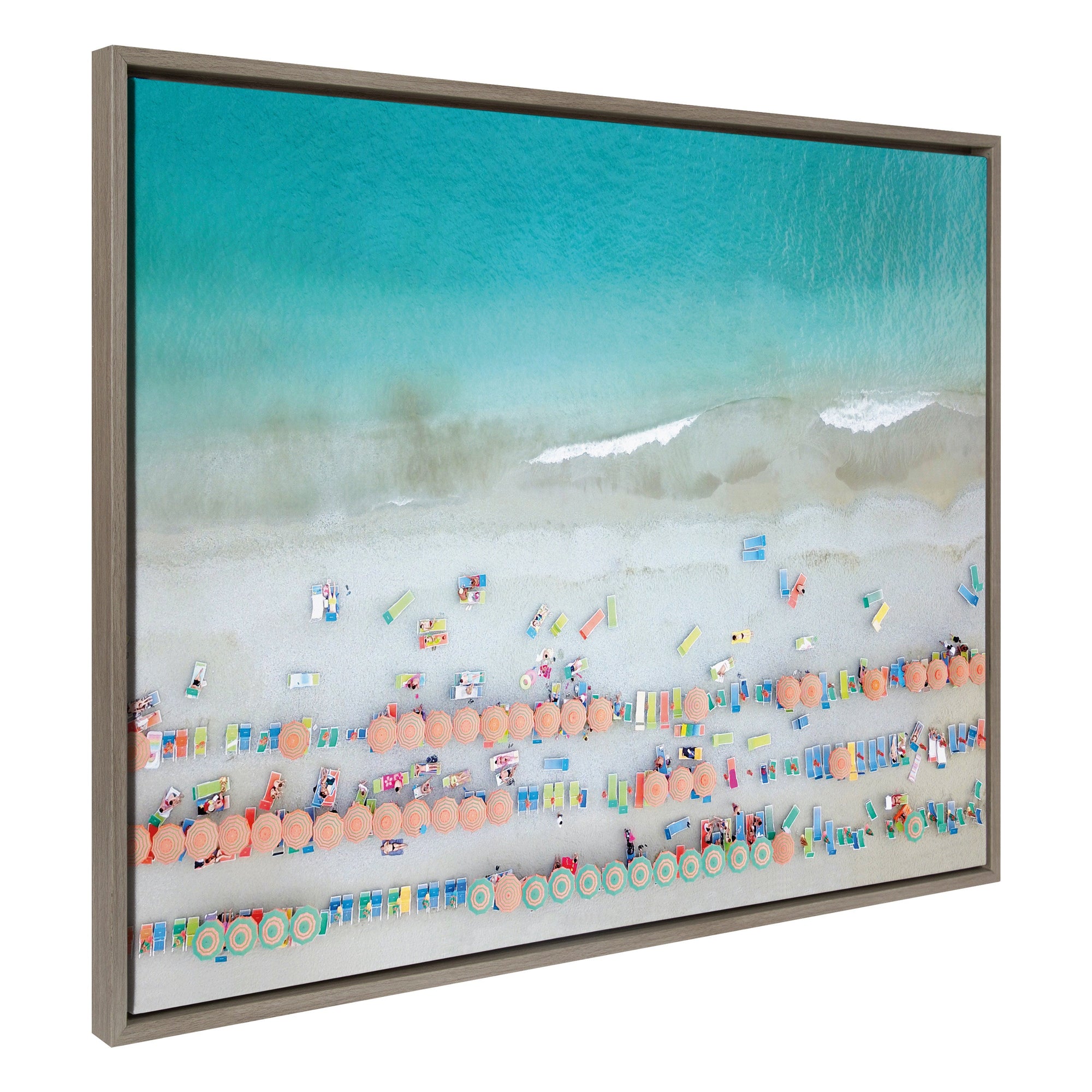 Sylvie Monterosso 6 Framed Canvas by kateandlaurel - main product image for Resin Society