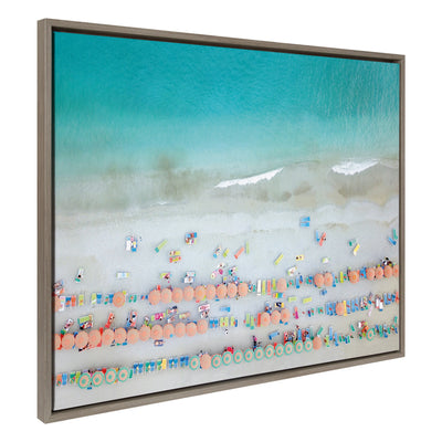 Sylvie Monterosso 6 Framed Canvas by kateandlaurel - main product image for Resin Society