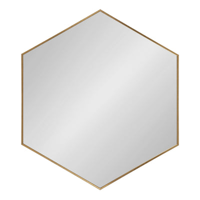 Rhodes Framed Hexagon Wall Mirror
