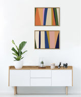 Sylvie Boho Max 1 and 2 Framed Canvas by kateandlaurel - product image 6 for Resin Society