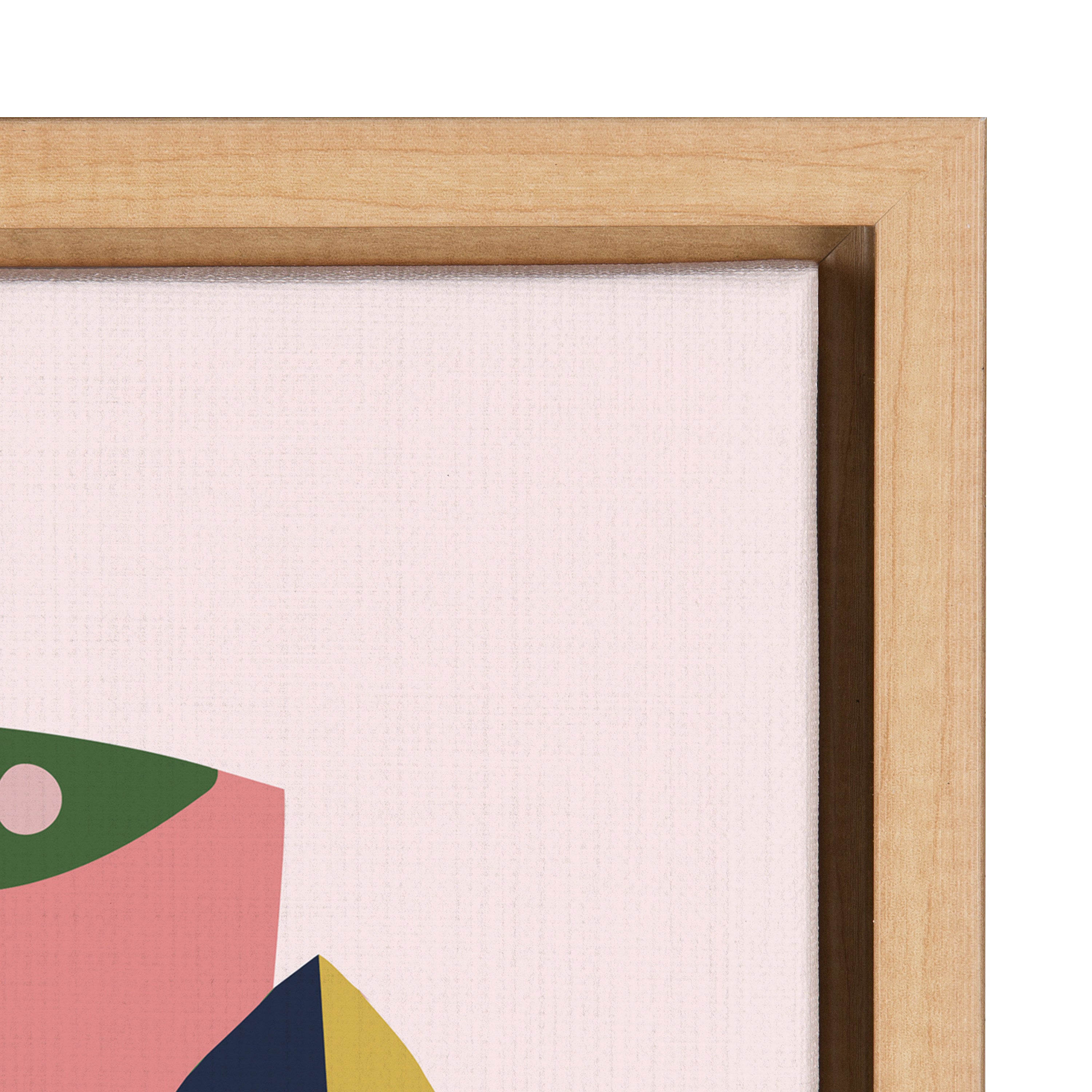 Sylvie Myriam's Garden Framed Canvas by kateandlaurel - product image 9 for Resin Society