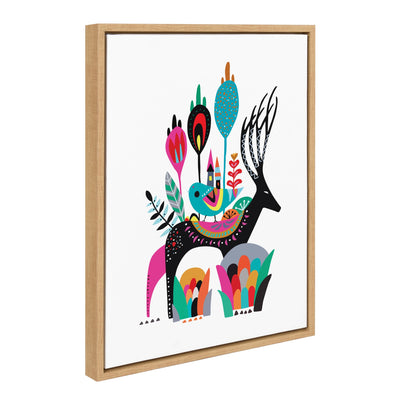 Sylvie Move House Framed Canvas by Rachel Lee of My Dream Wall