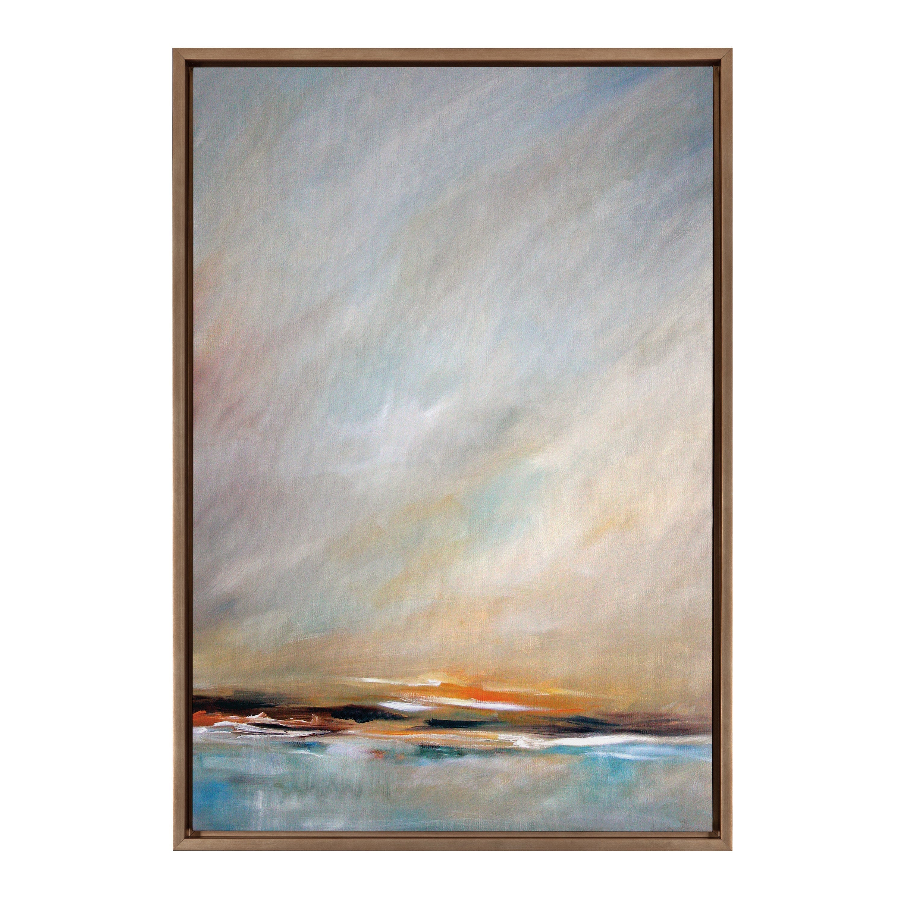 Sylvie Day's End Framed Canvas by Mary Sparrow