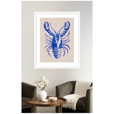 Framed Art Lobster by Nikita Jariwala