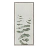 Sylvie Eucalyptus Botanical II Framed Canvas by The Creative Bunch by kateandlaurel - product image 13 for Resin Society