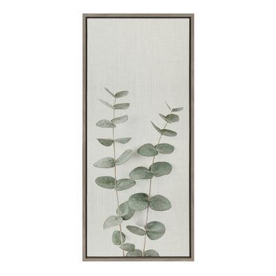 Sylvie Eucalyptus Botanical II Framed Canvas by The Creative Bunch by kateandlaurel - product image 13 for Resin Society