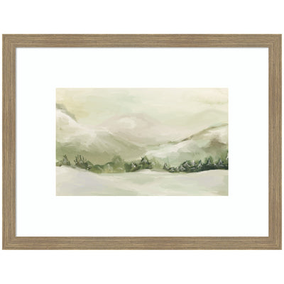 AQ Winter Landscape No.
3 by Annie Quigley Framed Wall Art Print