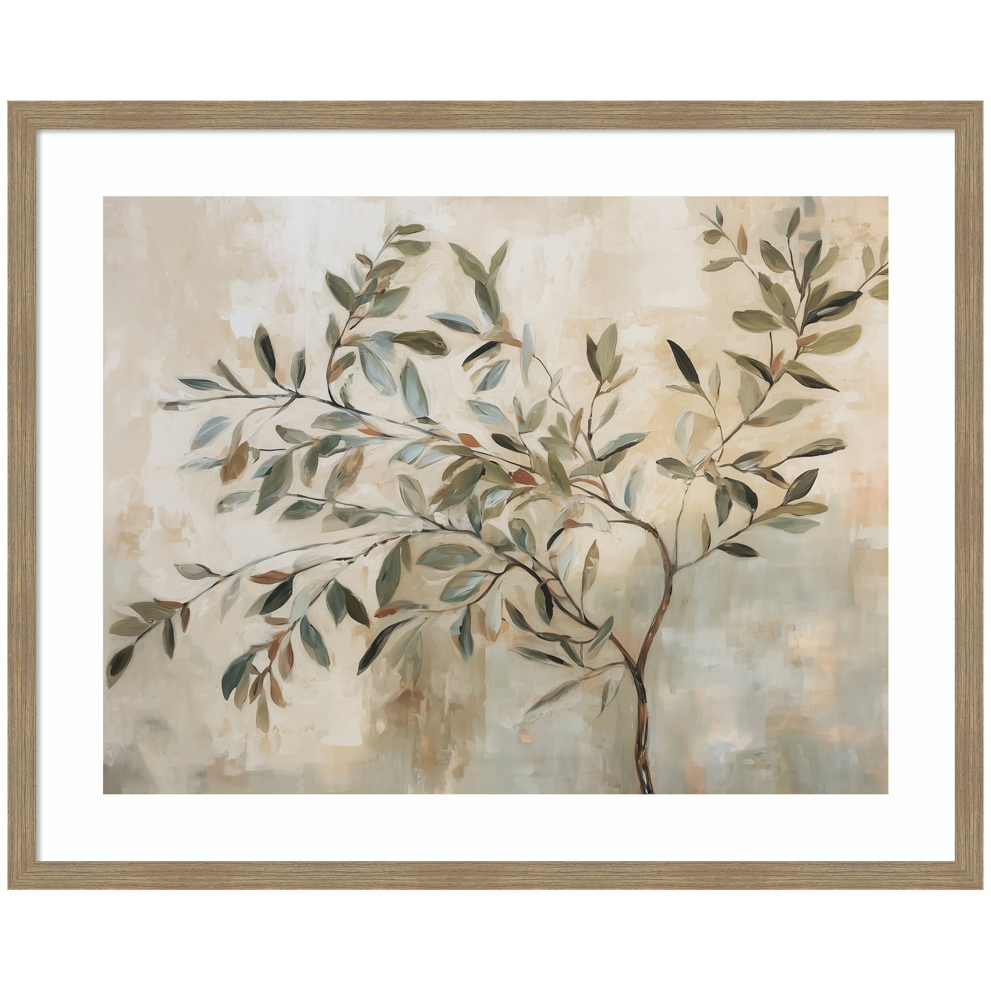 Olive Tree Abstract No.
31 by The Creative Bunch Studio Framed Wall Art Print