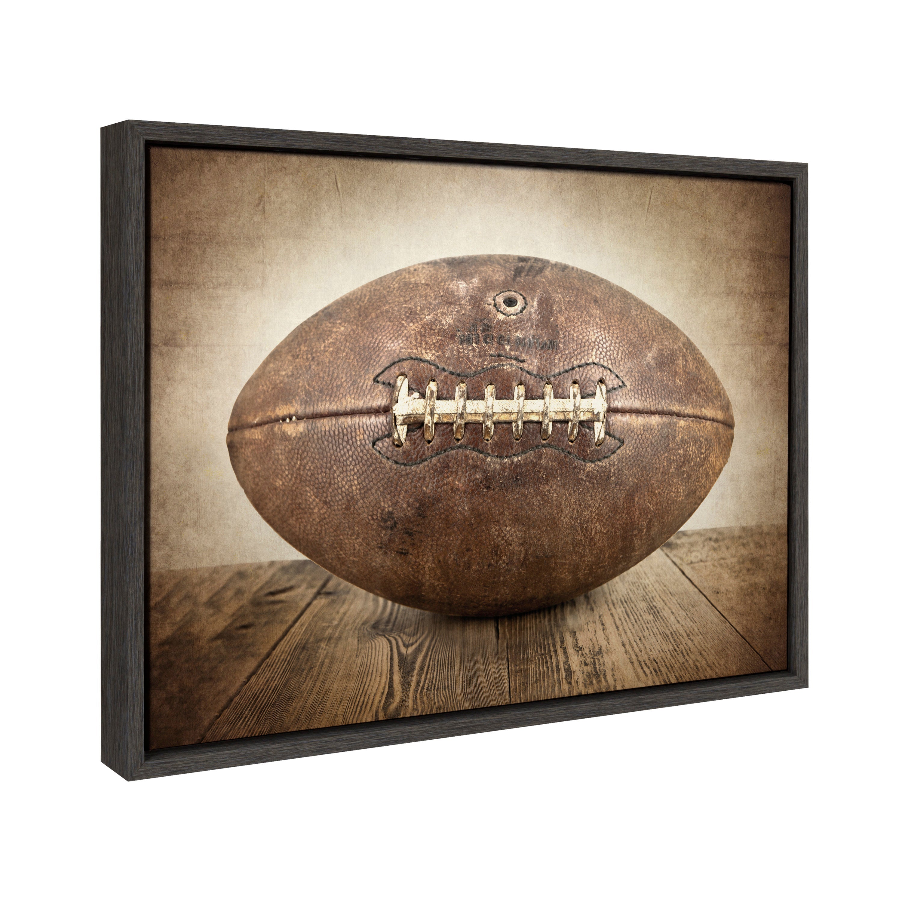 Sylvie Vintage Football Framed Canvas By Shawn St.
Peter