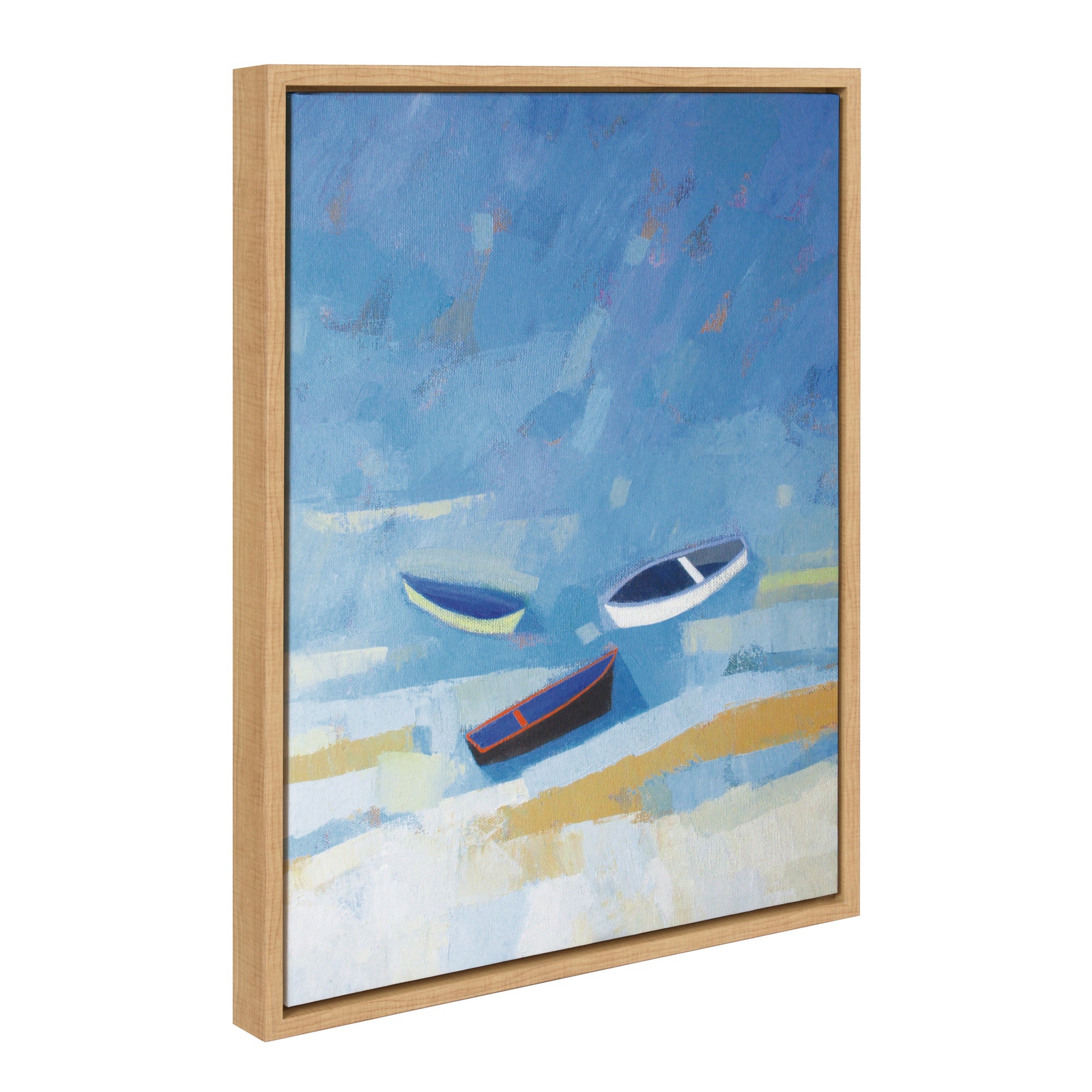 Sylvie Golden Dunes Framed Canvas by kateandlaurel - product image 6 for Resin Society