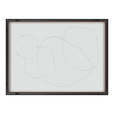 Blake 869 Going In Circles Framed Printed Glass by Teju Reval of by kateandlaurel - product image 20 for Resin Society