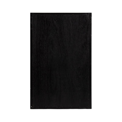 Ori Rattan/Wood Wall Shelf