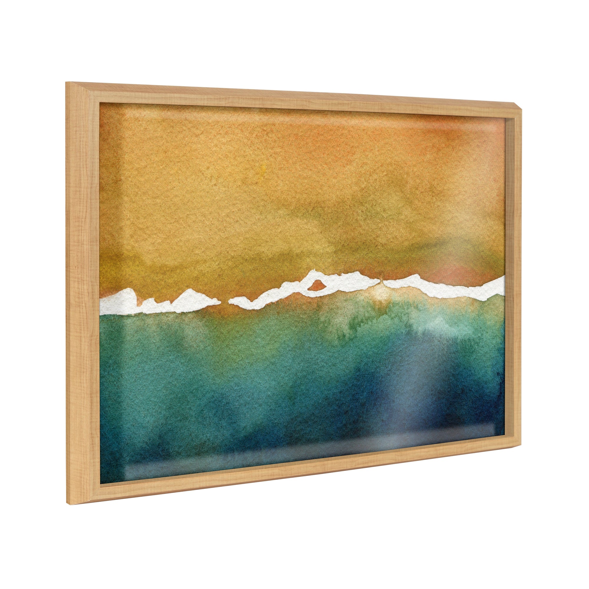 Blake Above Framed Printed Glass by kateandlaurel - main product image for Resin Society