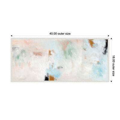 Sylvie Foggy Ice Forest Framed Canvas by Nikita Jariwala