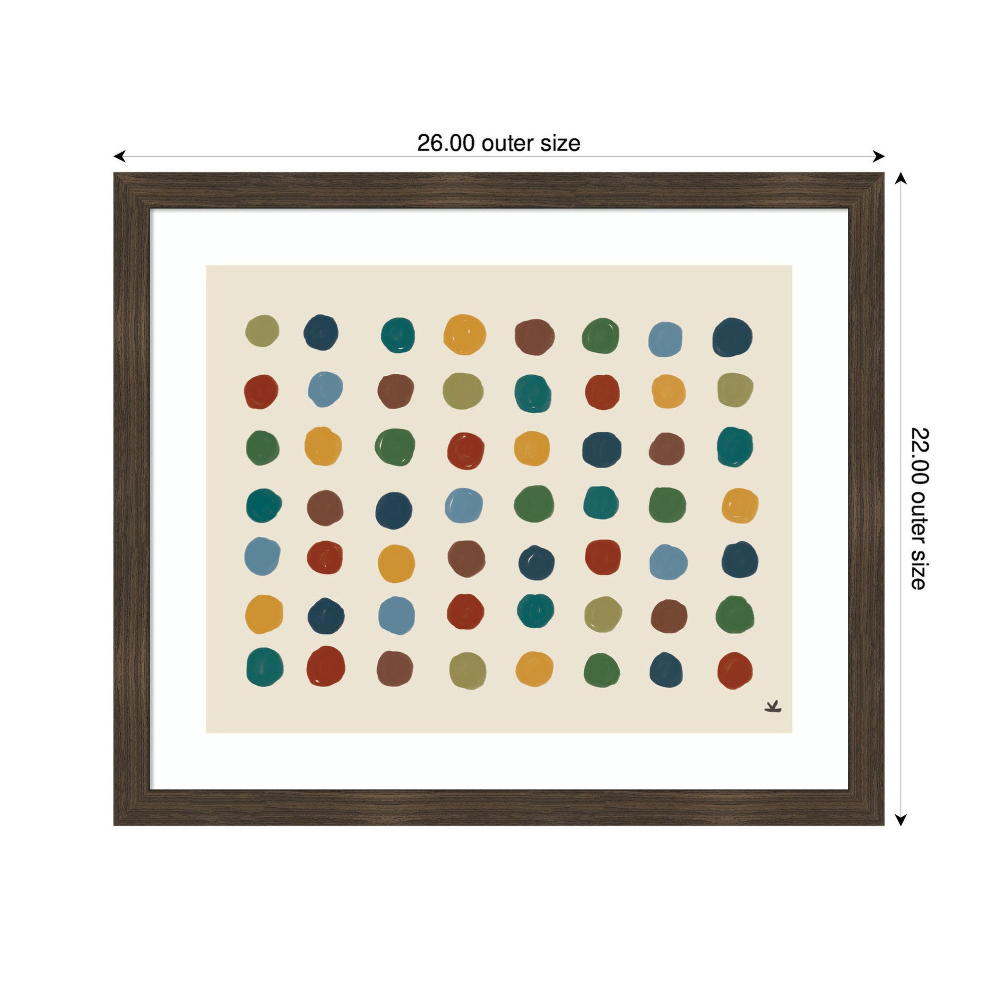 Meditation No. 3 by Kelly Knaga Framed Wall Art Print