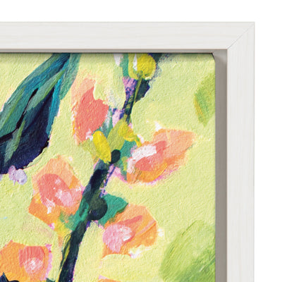 Sylvie Yellow Daisies Framed Canvas by Rachel Christopoulos by kateandlaurel - product image 3 for Resin Society