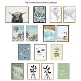 Blake Bathroom Bubble Bath Giraffe Framed Printed Glass by The Creative by kateandlaurel - product image 6 for Resin Society