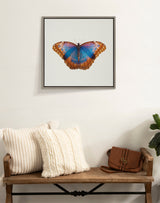 Sylvie Coppertop Butterfly Framed Canvas by kateandlaurel - product image 6 for Resin Society