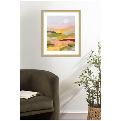 Framed Art Beautiful Landscape by July Art Prints