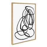 Sylvie Ring of Light 2 Framed Canvas by kateandlaurel - product image 18 for Resin Society