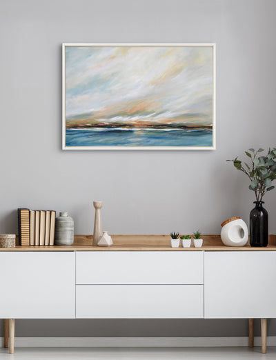 Sylvie Sunday Morning Framed Canvas by Mary Sparrow