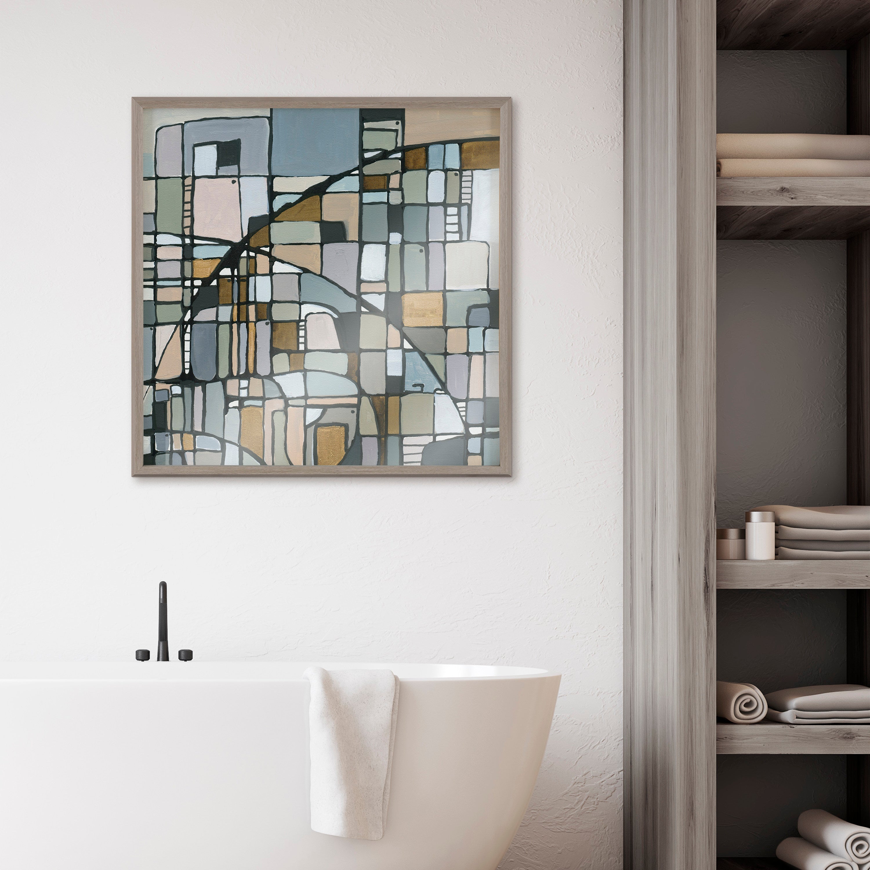 Blake Deco Nadeau Framed Printed Acrylic by Leah Nadeau by kateandlaurel - product image 5 for Resin Society