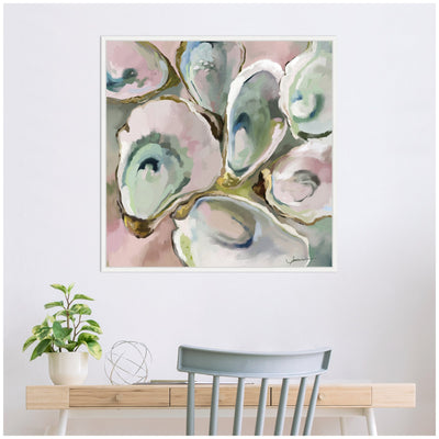 Sylvie Oyster Roast 2 Framed Canvas by Mary Sparrow