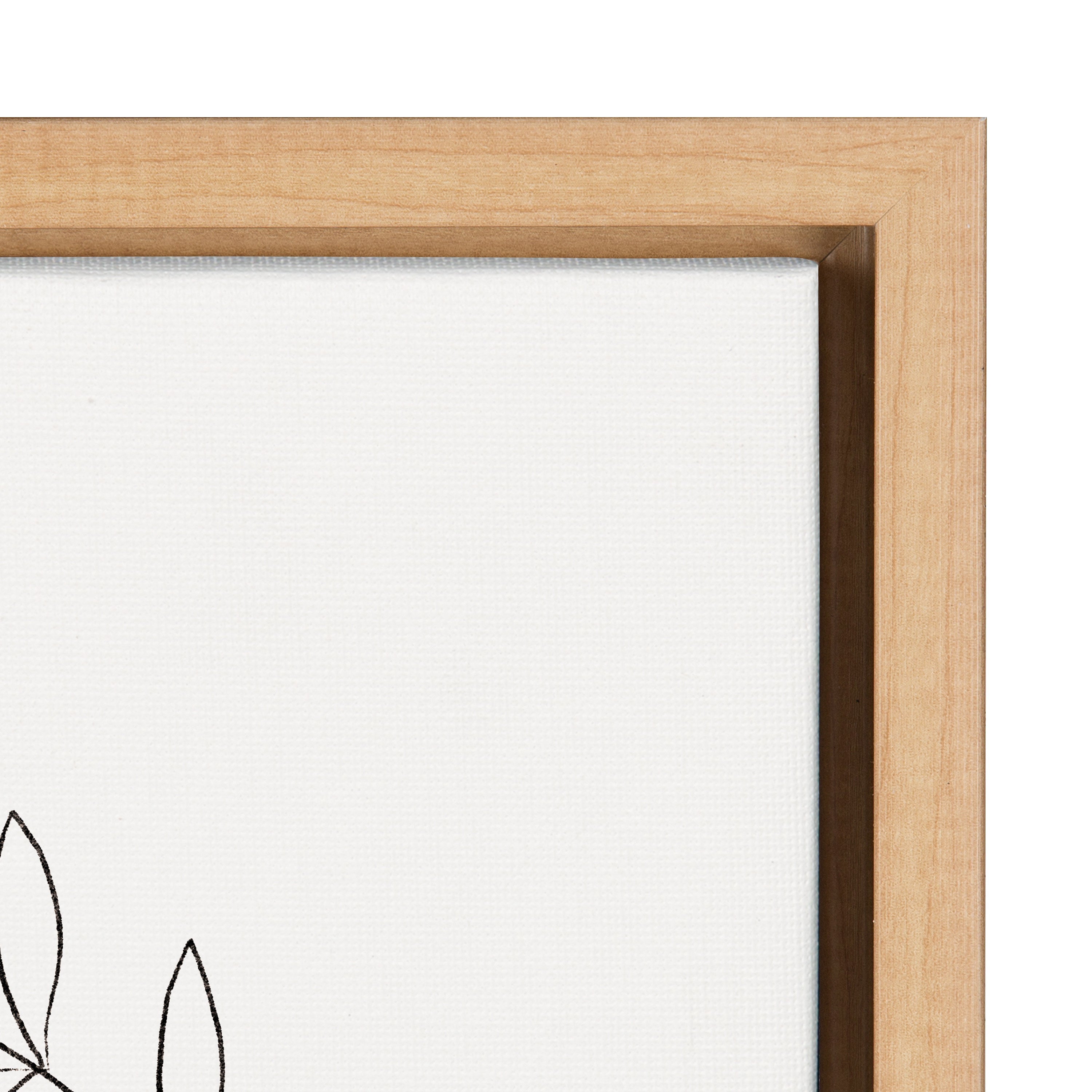 Sylvie Morning Coffee Hug Framed Canvas by kateandlaurel - product image 12 for Resin Society