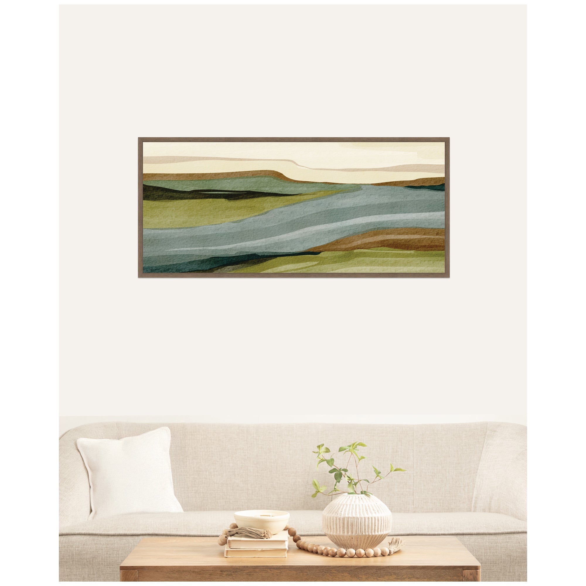 Natures Charm l Panel by Nikita Jariwala Framed Canvas Wall Art Print