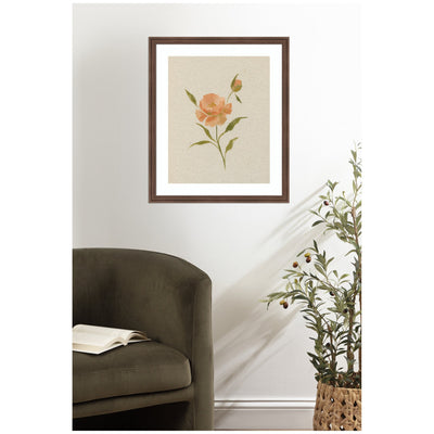 AQ Simple Bloom No 7 by Annie Quigley Framed Wall Art Print