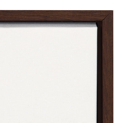 Sylvie Botanical Sketch Print No 3 Framed Canvas by The Creative Bunch