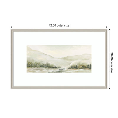 AQ Winter Landscape No.
6 by Annie Quigley Framed Wall Art Print
