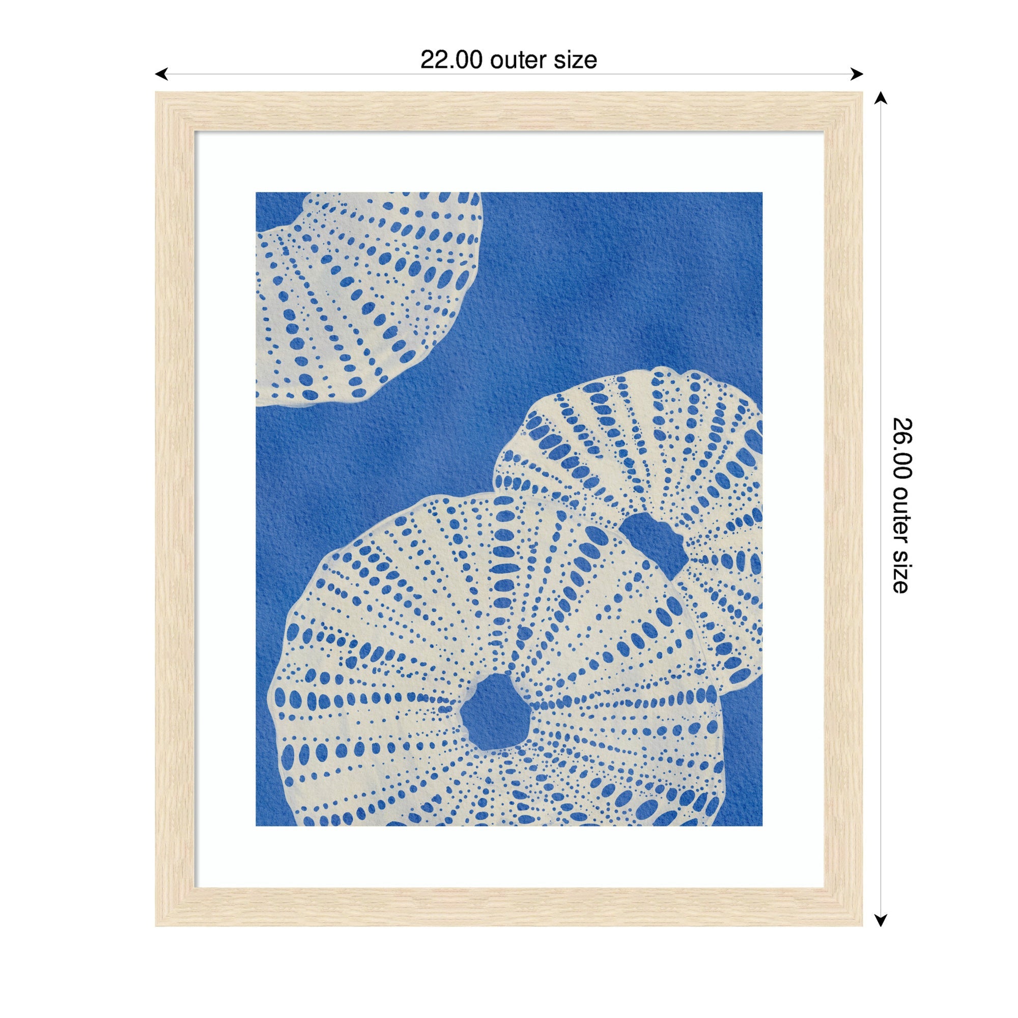 Framed Art Ocean Charms ll by Nikita Jariwala