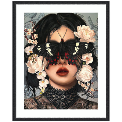 Framed wall art print titled 'Whither Is Fled The Visionary Gleam Where Is It Now' by Charlotte Brindley