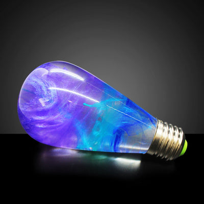 EP Light Mood Bundle handcrafted resin LED bulbs set showing unique color patterns