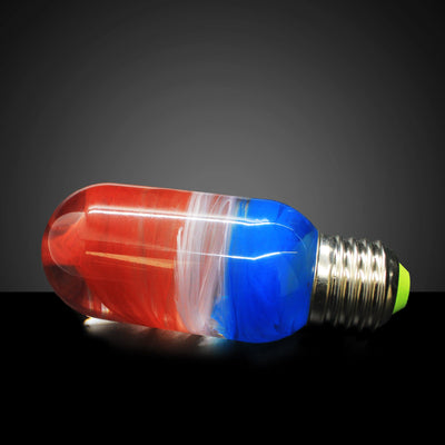 EP Light Sunrise handcrafted resin LED bulb with wooden base options