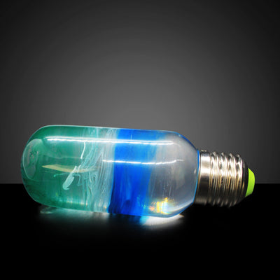 EP Light Prairie Resin Table Lamp handcrafted eco-friendly resin desk lamp with LED bulb