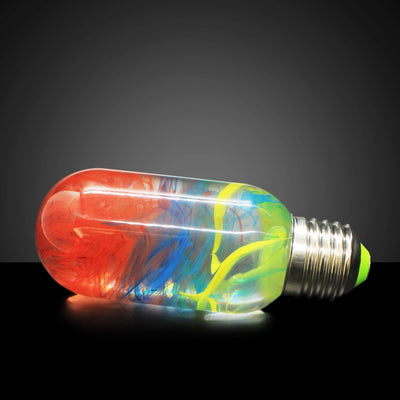 EP Light Youth Resin Table Lamp with wooden base and LED bulb