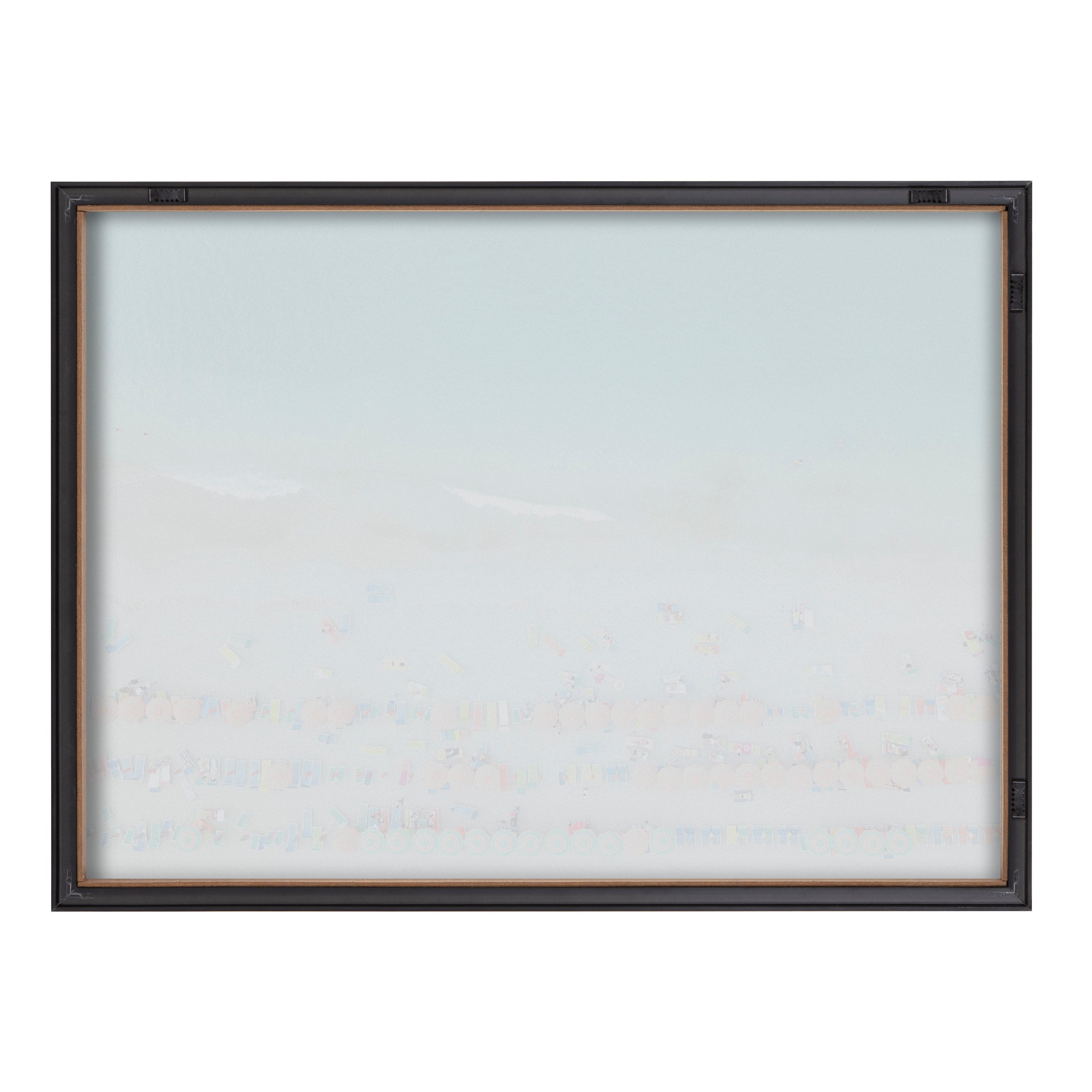 Blake Monterosso Framed Printed Glass by Rachel Bolgov