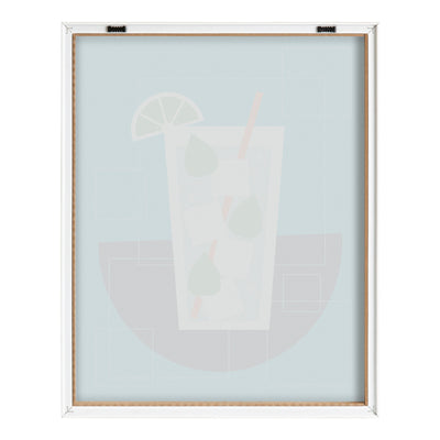 Blake Mojito Framed Printed Art by Amber Leaders Designs