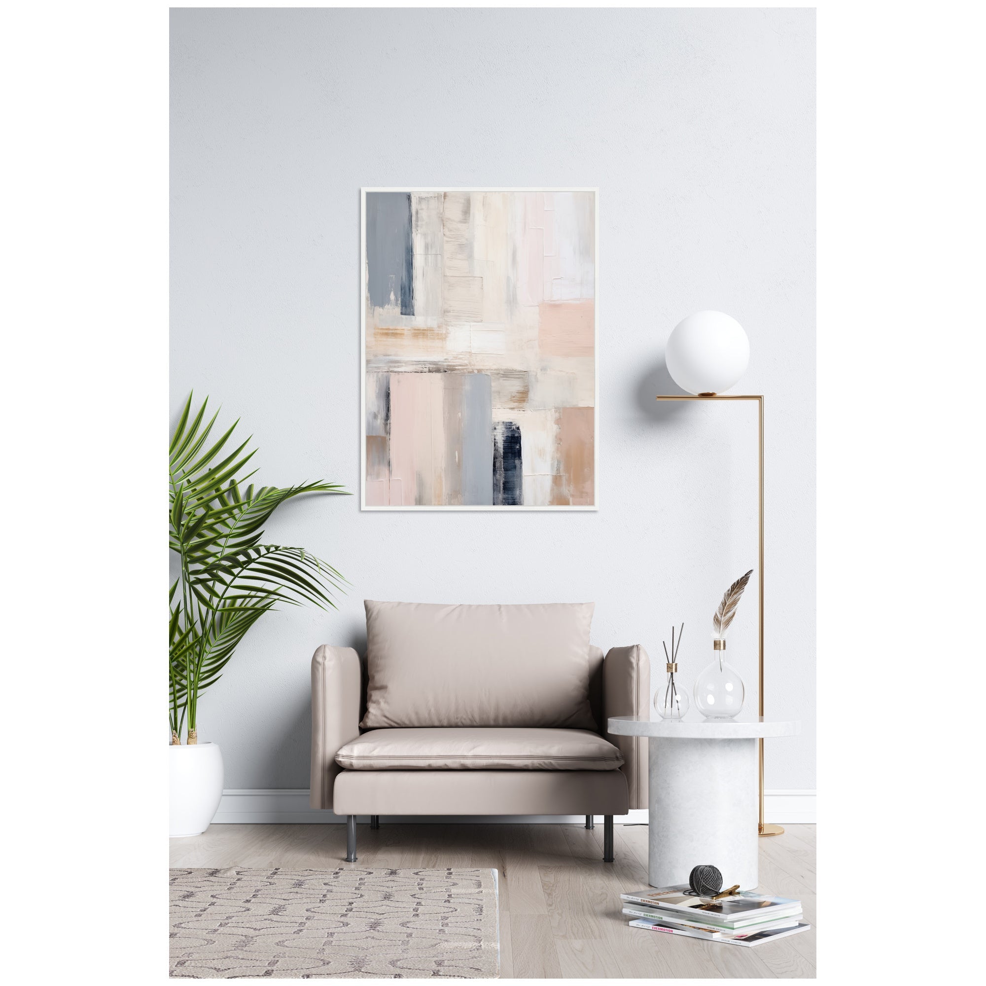 Sylvie Rustic Melody Framed Canvas by Amy Lighthall