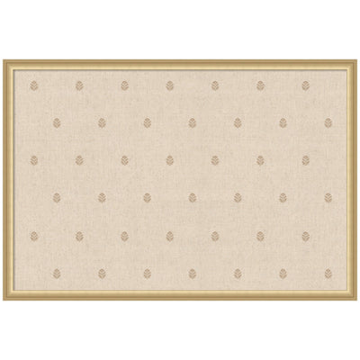 Pinboard Beige Botanical Block Print