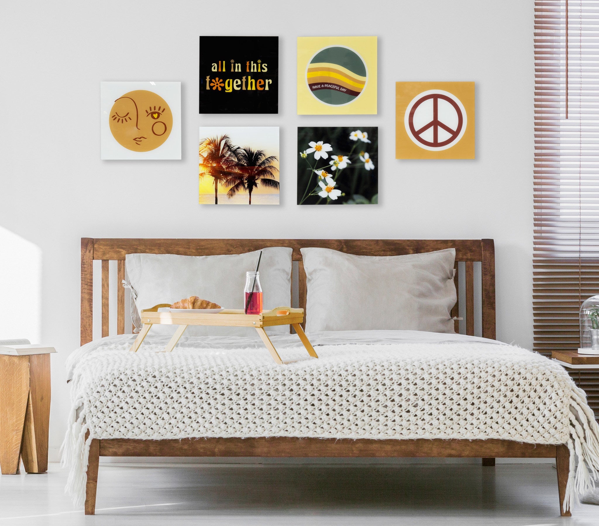 Timeless Retro Floating Acrylic Set