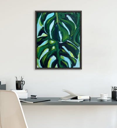 Sylvie Blank Framed Canvas 16x20